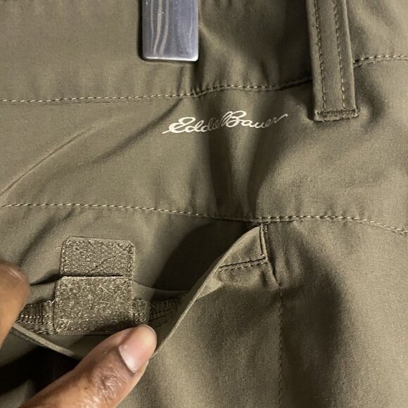 Eddie Bauer Women's Green Trail Hiking Capri - Picture 7 of 10